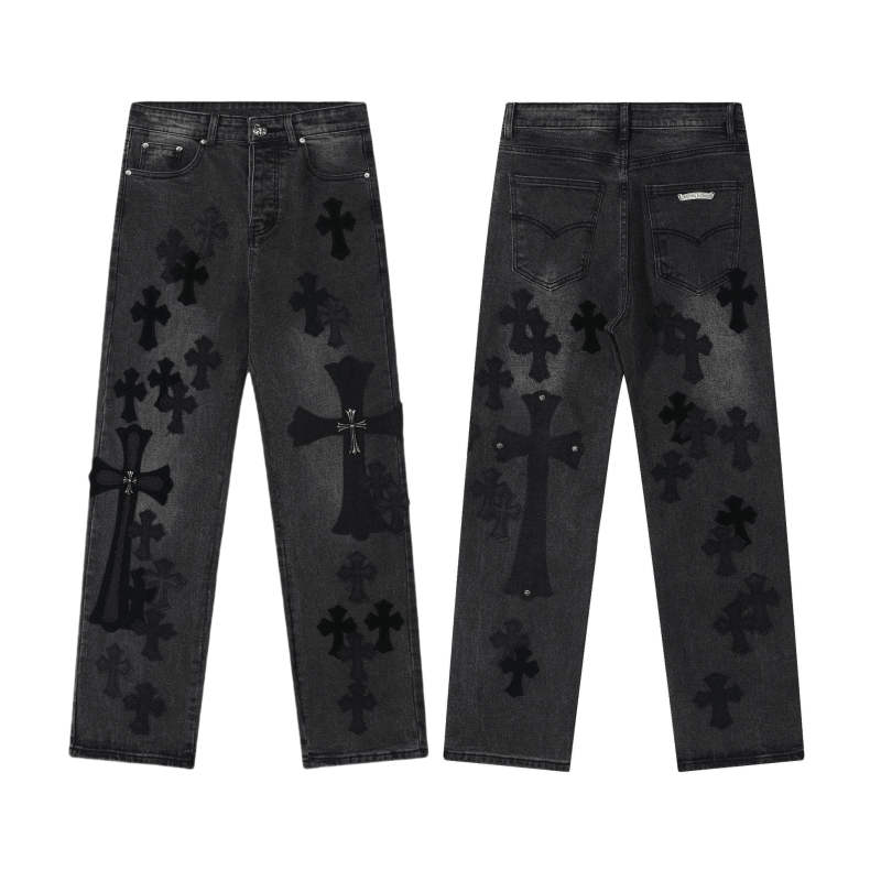 CHROME-HEARTS NEW Pants 8120