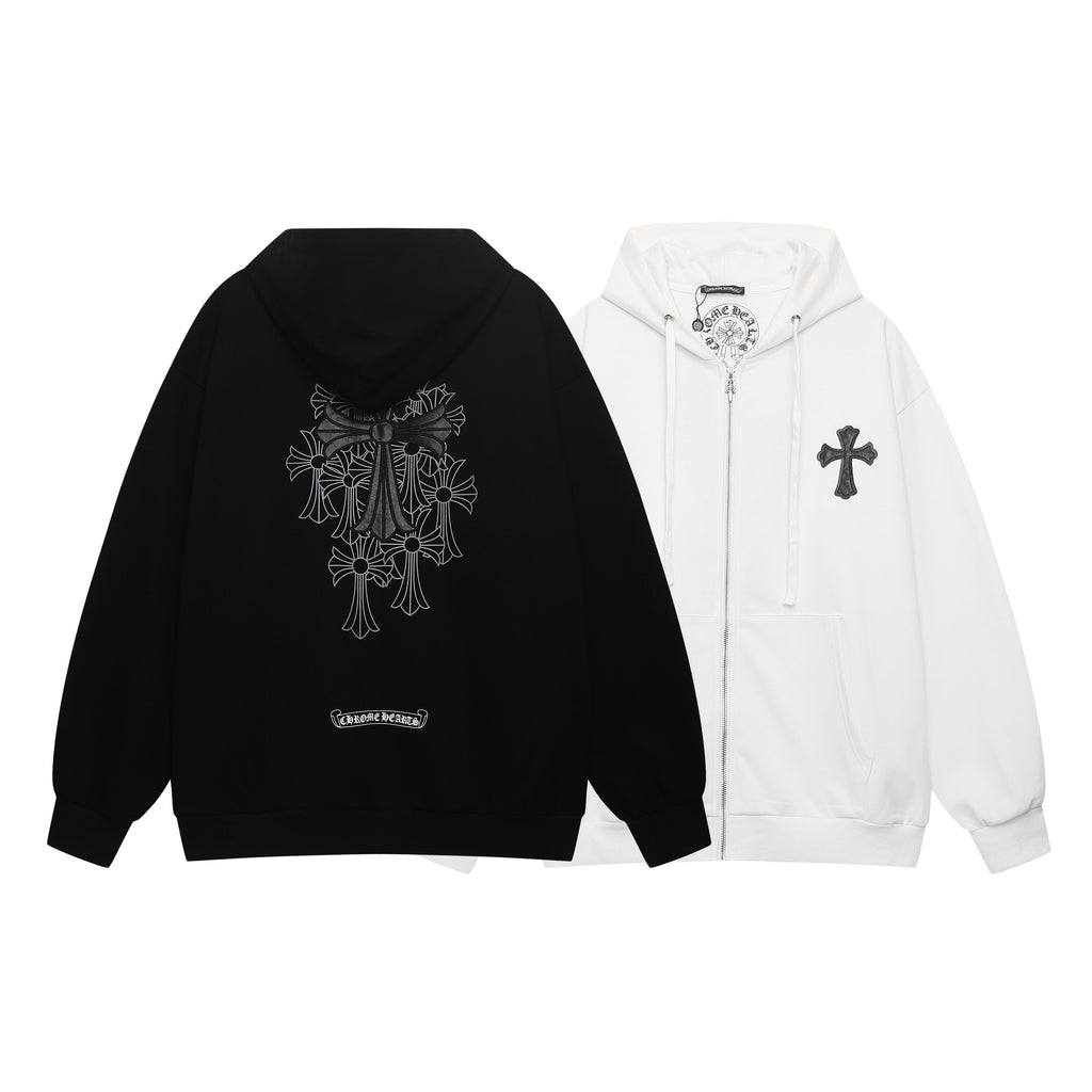 Chrome Hearts New Zip Up Hoodie 9025