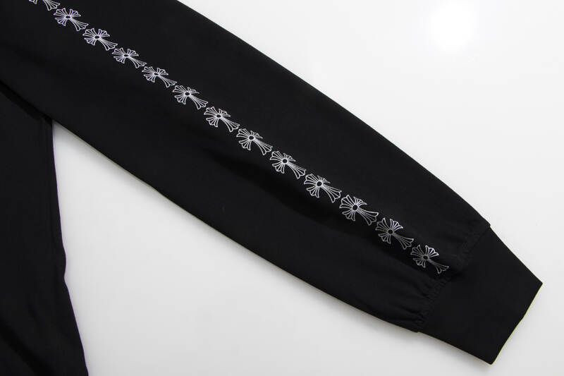 CHROME-HEARTS Men's Long-Sleeve T-shirt Sweatshirt K9010