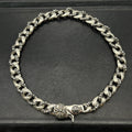 Chrome Hearts lobster clasp Cuban thick necklace