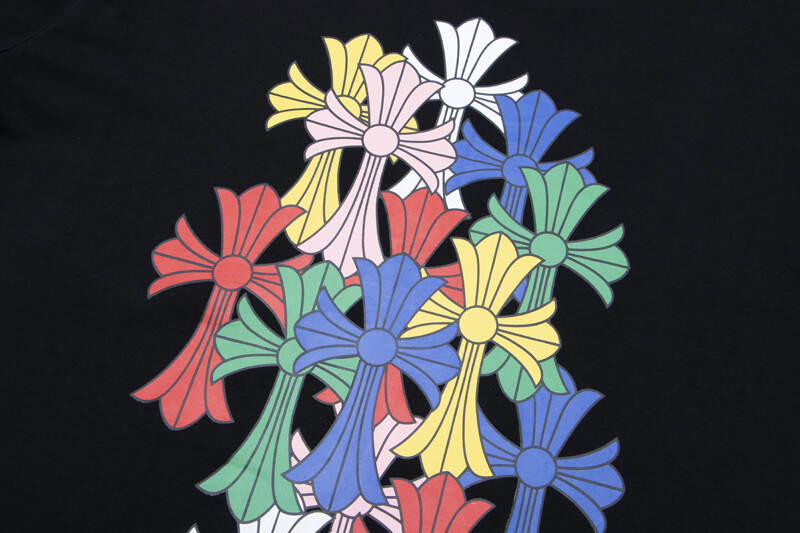 CHROME-HEARTS Men's Long-Sleeve T-shirt Sweatshirt K8003